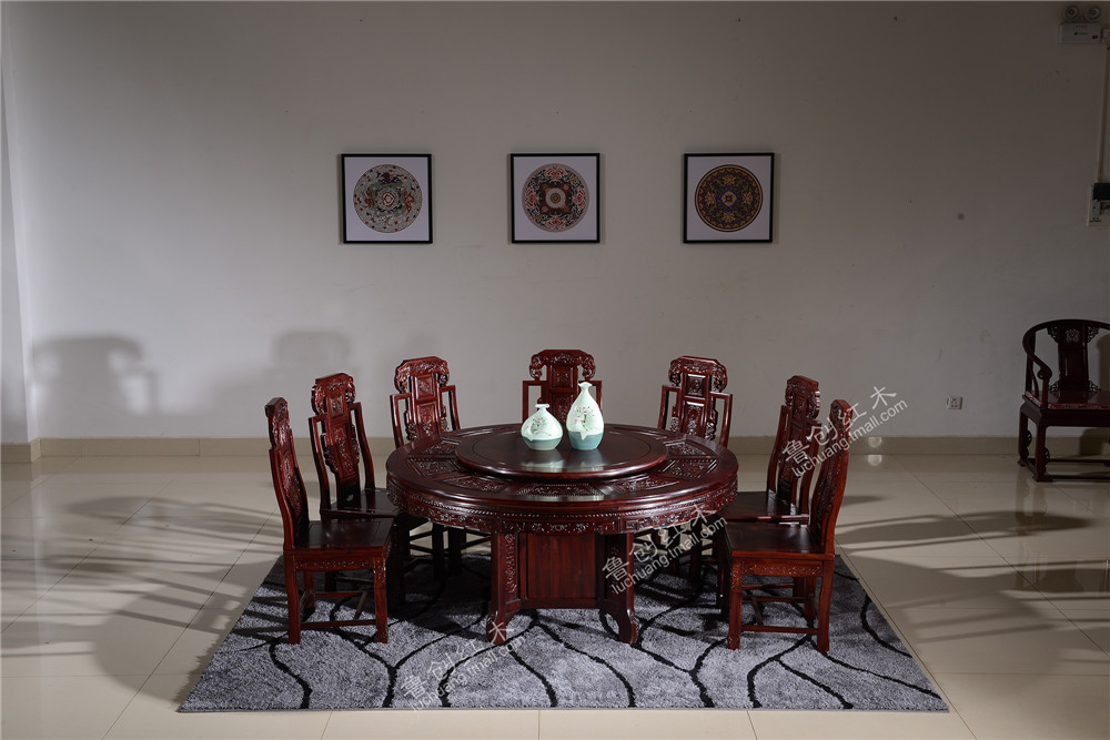 國色天香圓臺，象頭